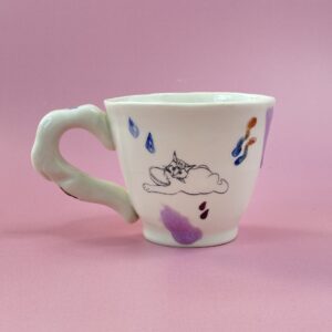 Fleur 1.2, Porcelain cup. 2025